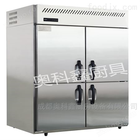 成都商用厨房设备 四门冰柜 冷冻设备