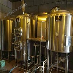 武汉1000升自酿啤酒设备 酿酒机械