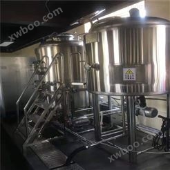 河南2000升啤酒设备 酿酒机器