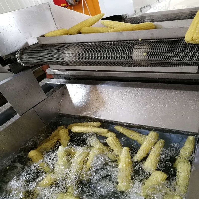 甜玉米蒸煮加工机械 固色蒸煮机