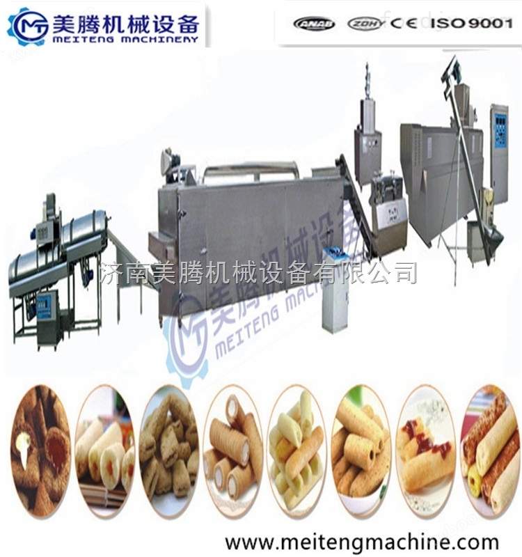 中国台湾风味米饼生产线 休闲食品设备