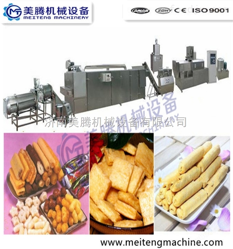 中国台湾风味米饼生产线 休闲食品设备