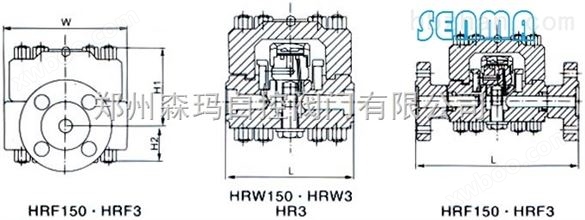高温高压圆盘式疏水阀HRF150