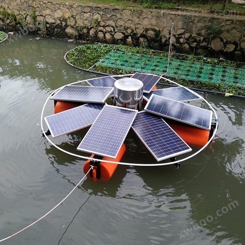 太阳能曝气机水体生态修复