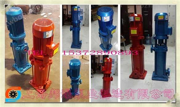 上海多级离心泵 优质立式多级泵 LG管道泵