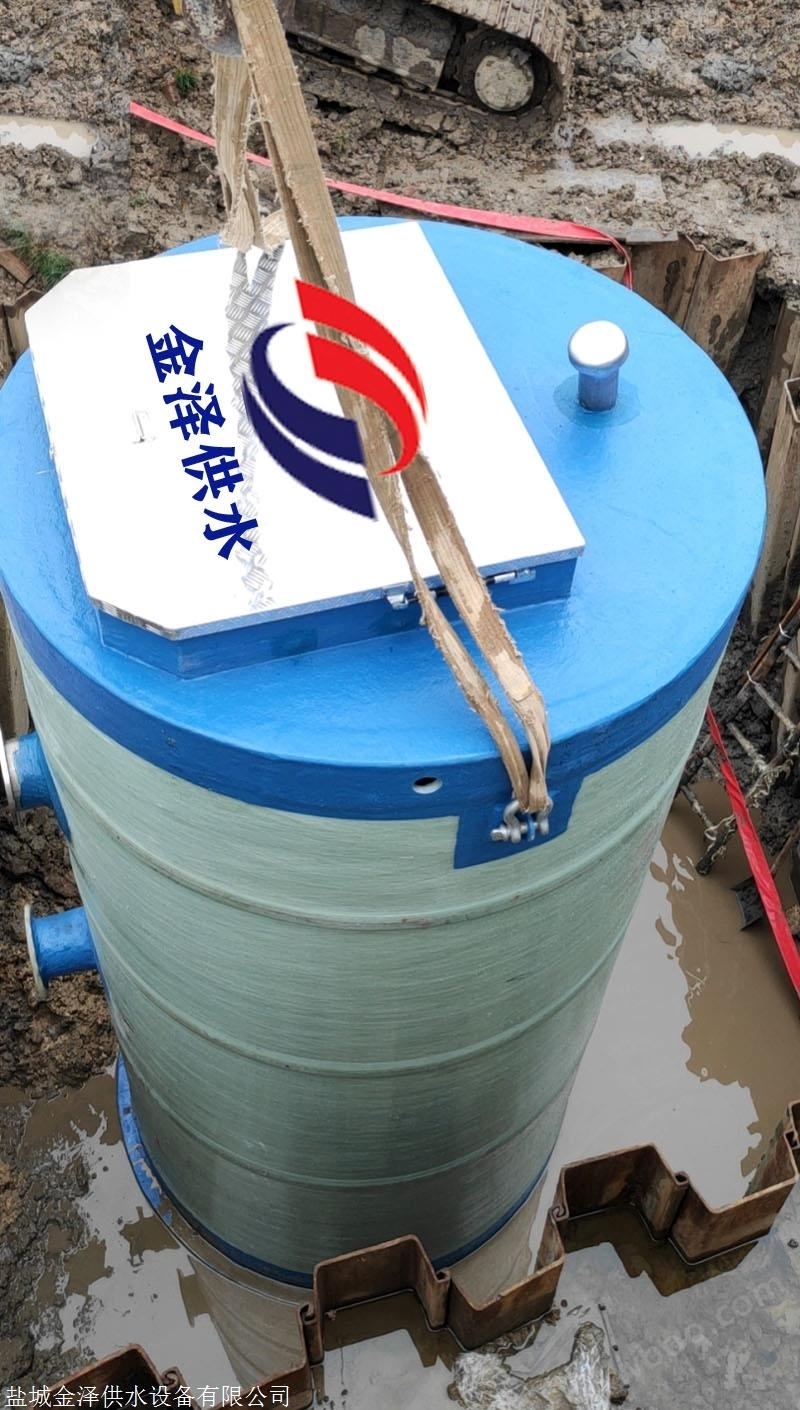 一体化雨水提升泵站使用