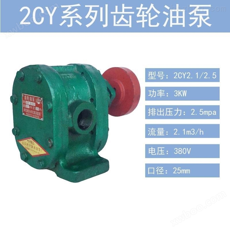 2CY系列齿轮油泵导热油输送泵