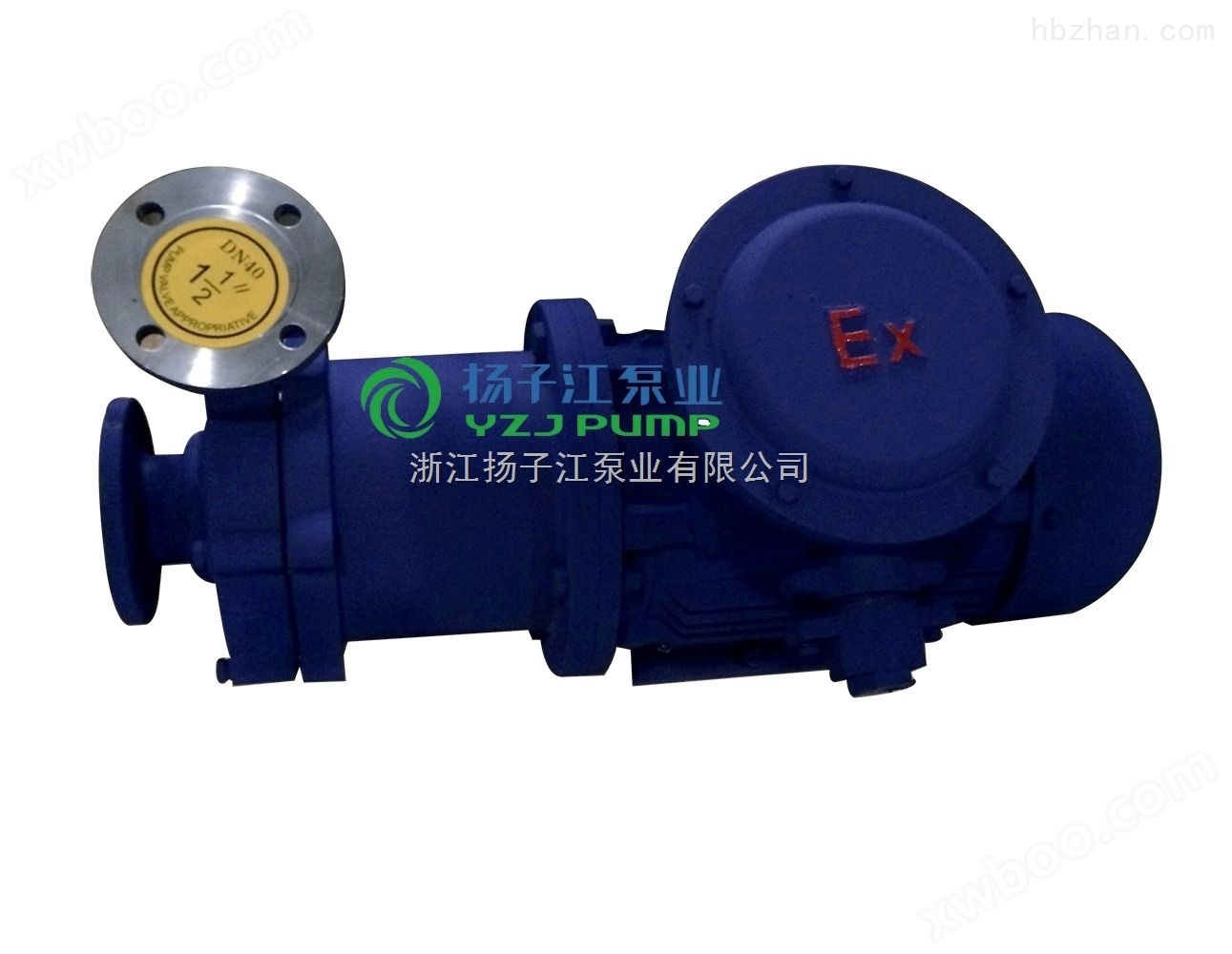 CQB-G型耐高温不锈钢磁力泵/高温磁力泵夹套保温磁力泵