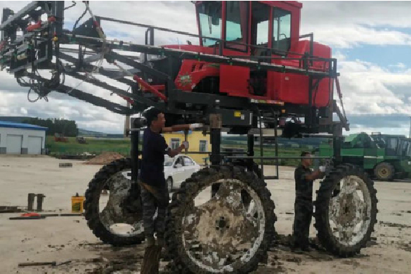 宁安农场农用机械巧改装 节本增效促增产