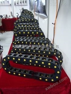 济南*机床穿线拖链-定做机床桥式塑料拖链销售