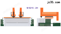 CNC 系列 : 雙動柱放電加工機 M6215 - 2H