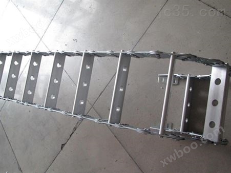 磨床管线防护钢制拖链