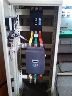电压过高保护软起动，115千瓦压缩机旁路型软启动柜