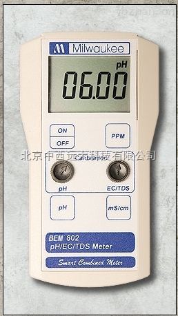 米克水质/便携式pH/EC（电导率）/TDS测试仪/多参数水质分析仪