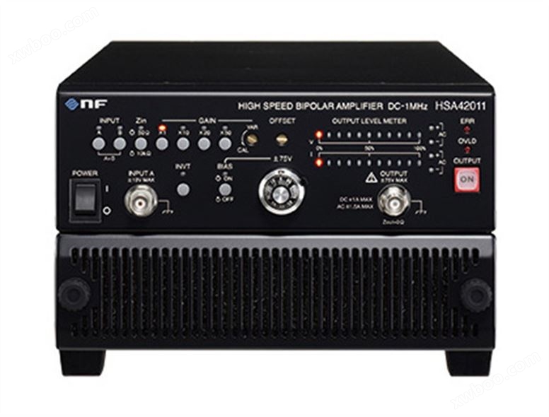 NF HSA42014/42011/42012宽频1MHZ四象限300V/6A电感线圈驱动用功率放大器