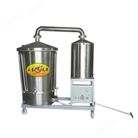 生产销售纯粮白酒设备 双层锅酿酒机传授技术