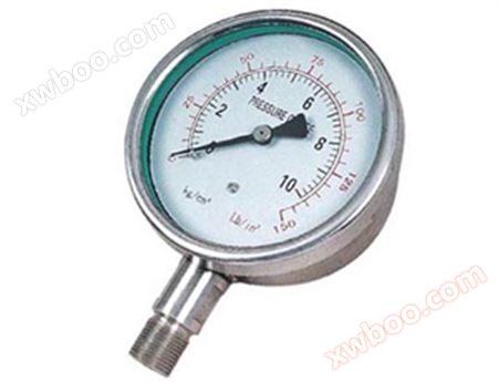 不锈钢耐腐蚀压力表