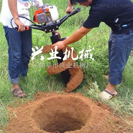直销挖坑机 栽树植树 汽油节能高速挖坑机