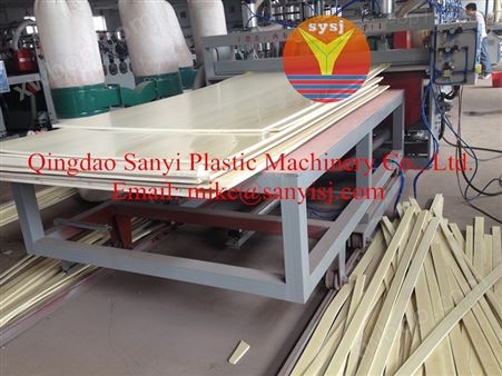 新型建筑板材设备生产线/中国PVC结皮发泡板设备*