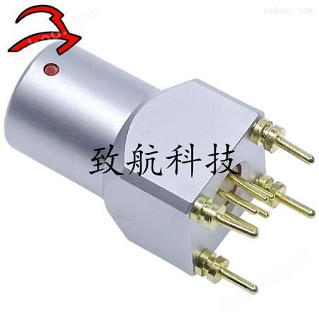致航螺钉固定插座EZG 0B线缆线束连接器