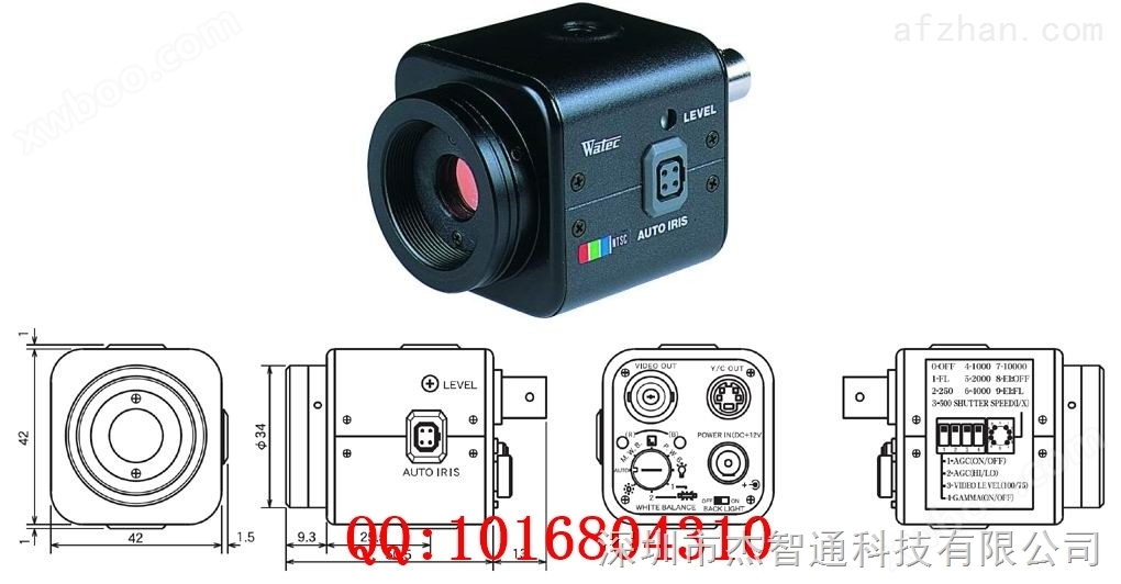 日本WATEC沃特克工业相机